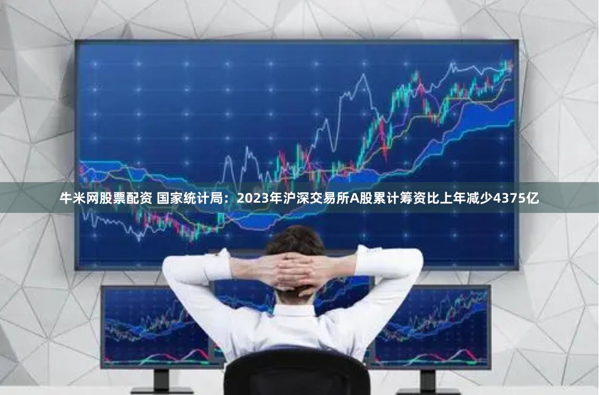 牛米网股票配资 国家统计局：2023年沪深交易所A股累计筹资比上年减少4375亿